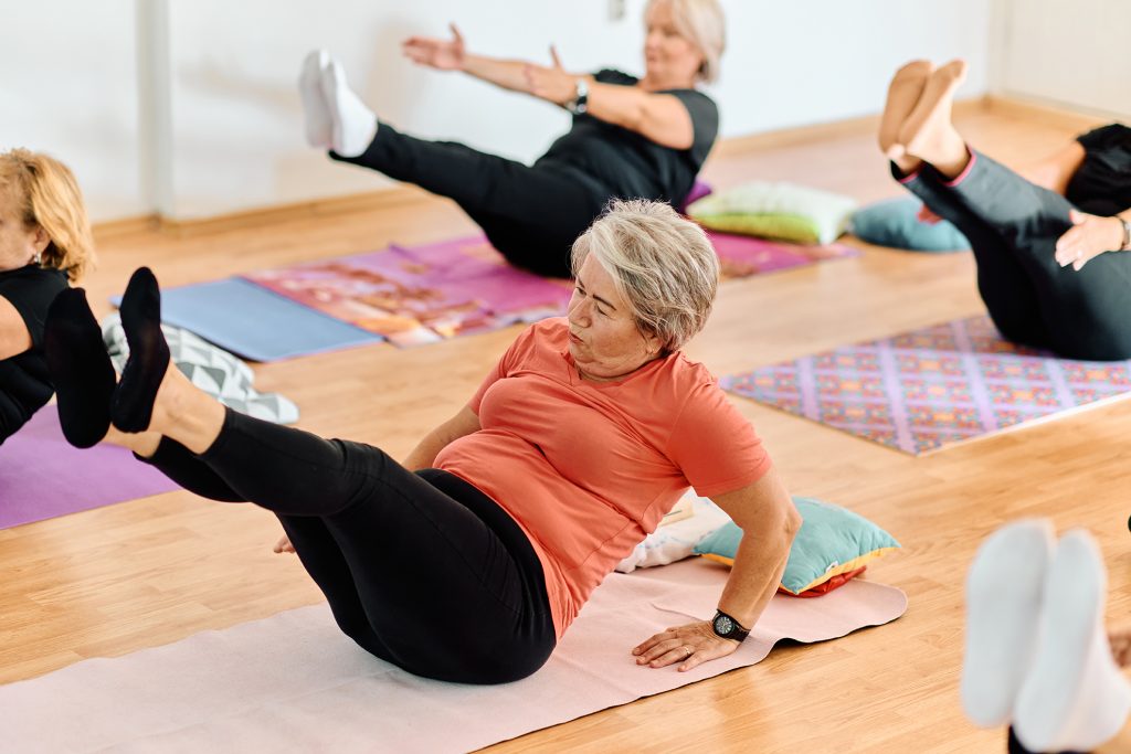 Keep Fit With Paula Hazel Grove - pilates 10